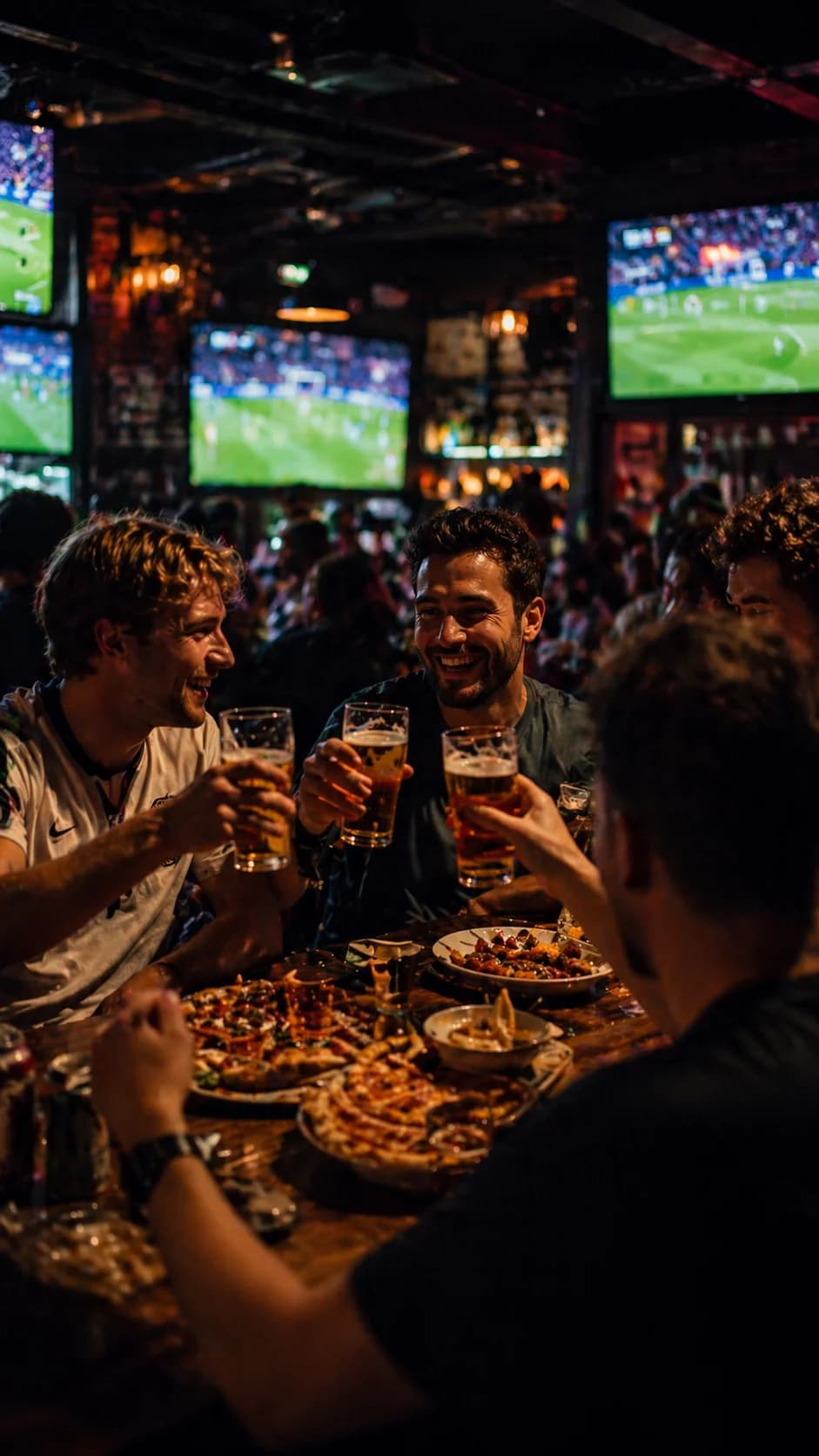 Chambers bar interior and atmosphere